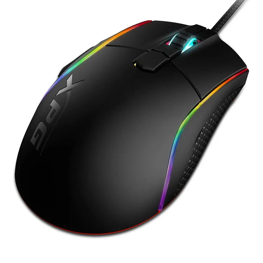 Mouse ADATA XPG PRIMER RGB, Gamer, USB, Negro
