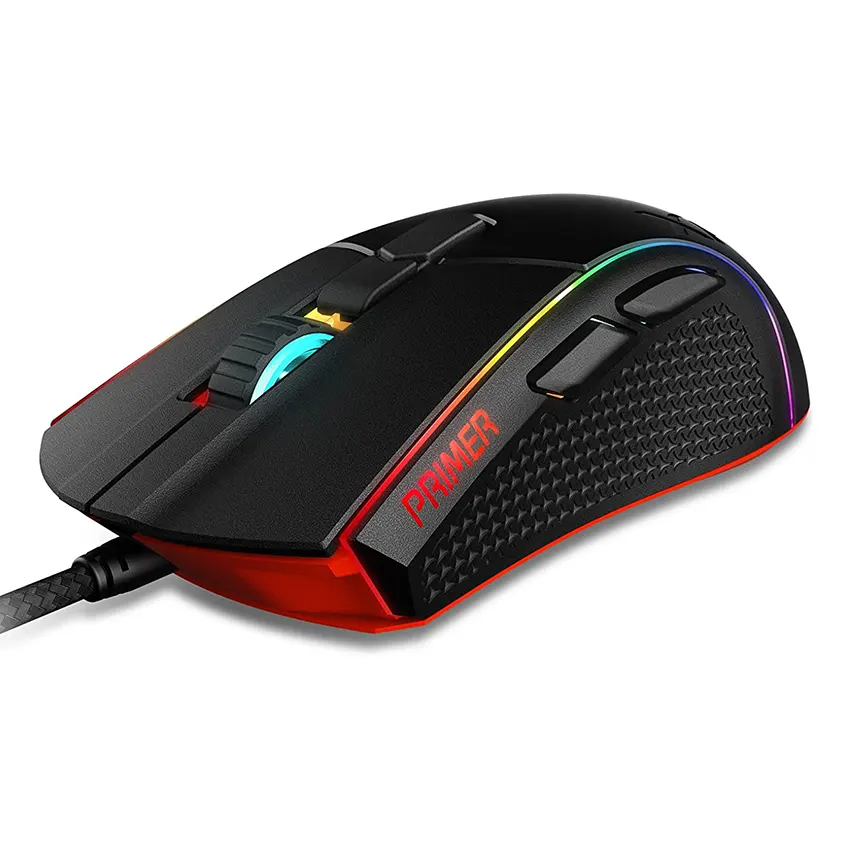 Mouse ADATA XPG PRIMER RGB, Gamer, USB, Negro
