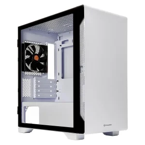 Gabinete Thermaltake S100 TG Snow Edition, Micro ATX, Sin Fuente, Vidrio Templado, 1 Fan 12 cm, Blanco