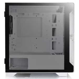 Gabinete Thermaltake S100 TG Snow Edition, Micro ATX, Sin Fuente, Vidrio Templado, 1 Fan 12 cm, Blanco