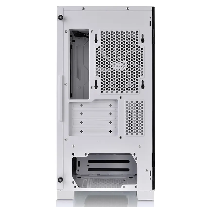 Gabinete Thermaltake S100 TG Snow Edition, Micro ATX, Sin Fuente, Vidrio Templado, 1 Fan 12 cm, Blanco Gabinete Thermaltake S100 TG Snow Edition, Micro ATX, Sin Fuente, Vidrio Templado, 1 Fan 12 cm, Blanco