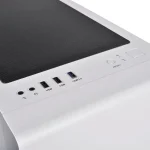 Gabinete Thermaltake S100 TG Snow Edition, Micro ATX, Sin Fuente, Vidrio Templado, 1 Fan 12 cm, Blanco