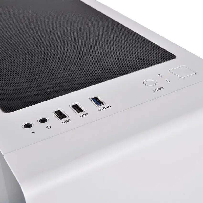 Gabinete Thermaltake S100 TG Snow Edition, Micro ATX, Sin Fuente, Vidrio Templado, 1 Fan 12 cm, Blanco Gabinete Thermaltake S100 TG Snow Edition, Micro ATX, Sin Fuente, Vidrio Templado, 1 Fan 12 cm, Blanco