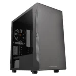 Gabinete Thermaltake S100 TG, Micro ATX, Sin Fuente, Vidrio Templado, 1 Fan 12 cm, Negro