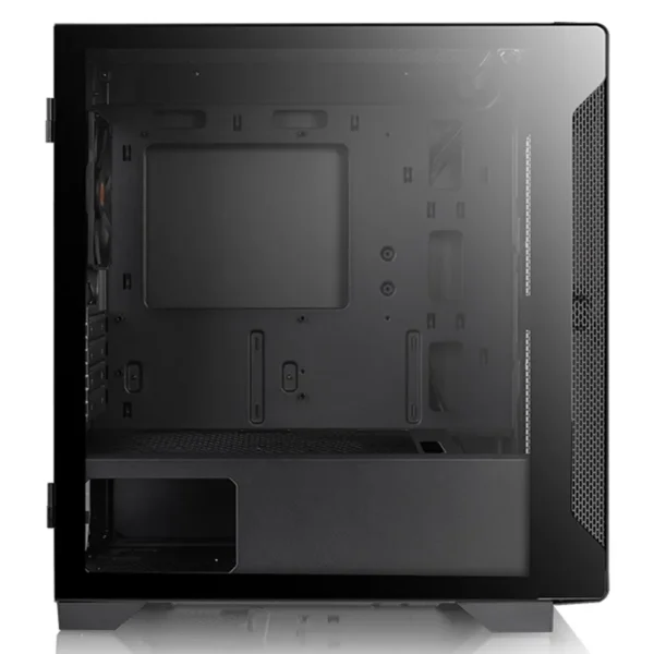 Gabinete Thermaltake S100 TG, Micro ATX, Sin Fuente, Vidrio Templado, 1 Fan 12 cm, Negro