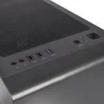 Gabinete Thermaltake S100 TG, Micro ATX, Sin Fuente, Vidrio Templado, 1 Fan 12 cm, Negro