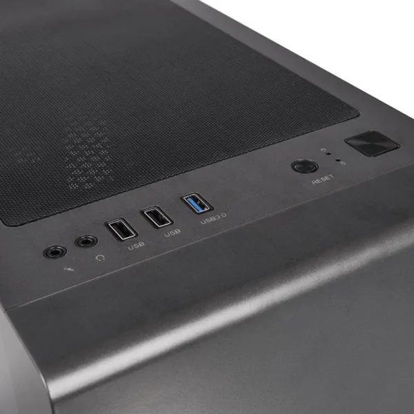 Gabinete Thermaltake S100 TG, Micro ATX, Sin Fuente, Vidrio Templado, 1 Fan 12 cm, Negro