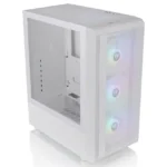 Gabinete Thermaltake S200 TG Snow, ATX, Sin Fuente, Vidrio Templado, 3 Fan 12 cm ARGB, Blanco