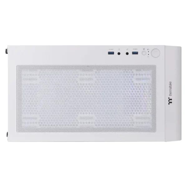 Gabinete Thermaltake S200 TG Snow, ATX, Sin Fuente, Vidrio Templado, 3 Fan 12 cm ARGB, Blanco