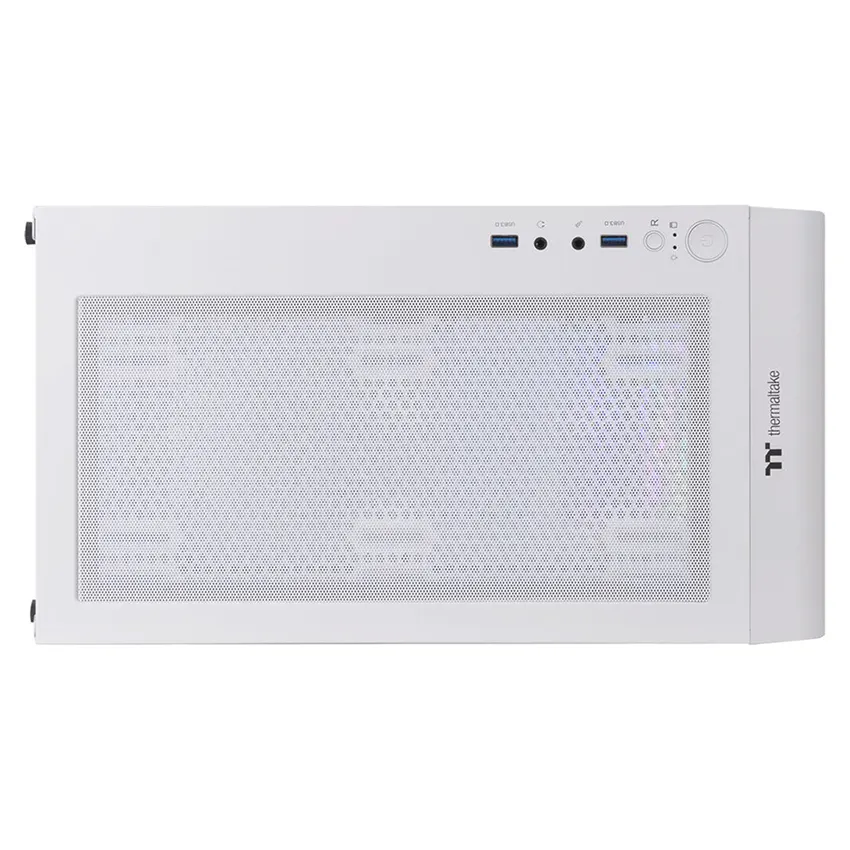 Gabinete Thermaltake S200 TG Snow, ATX, Sin Fuente, Vidrio Templado, 3 Fan 12 cm ARGB, Blanco