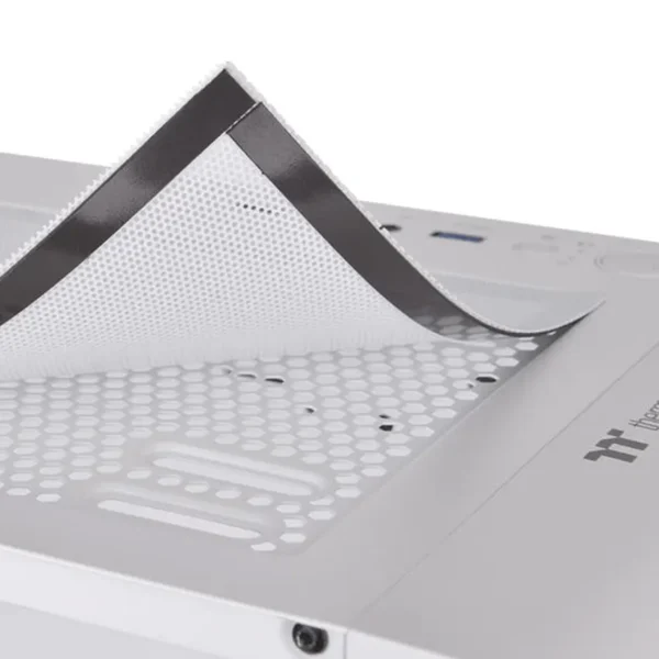 Gabinete Thermaltake S200 TG Snow, ATX, Sin Fuente, Vidrio Templado, 3 Fan 12 cm ARGB, Blanco