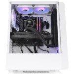 Gabinete Thermaltake S200 TG Snow, ATX, Sin Fuente, Vidrio Templado, 3 Fan 12 cm ARGB, Blanco