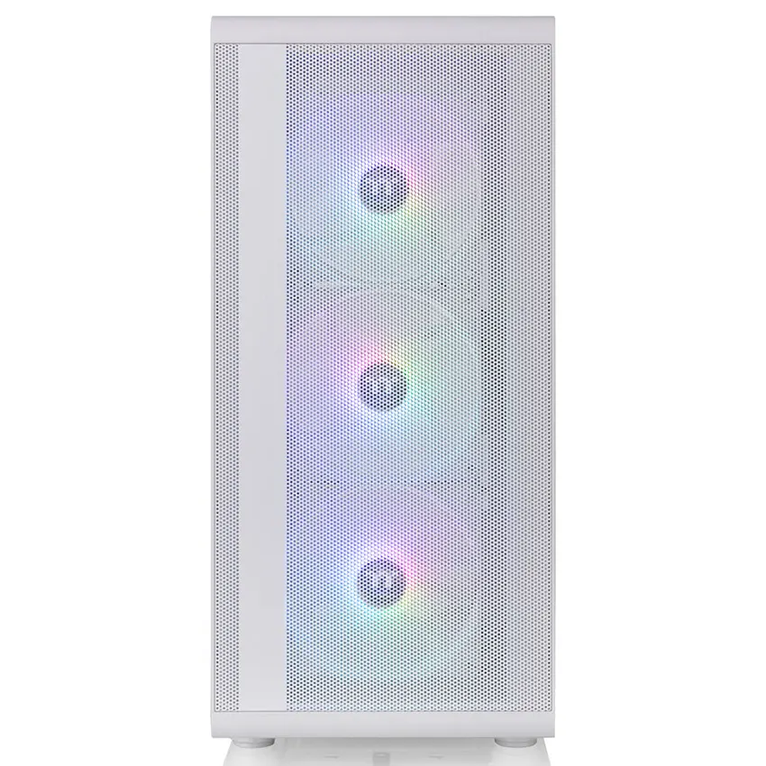 Gabinete Thermaltake S200 TG Snow, ATX, Sin Fuente, Vidrio Templado, 3 Fan 12 cm ARGB, Blanco