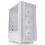 Gabinete Thermaltake S200 TG Snow, ATX, Sin Fuente, Vidrio Templado, 3 Fan 12 cm ARGB, Blanco