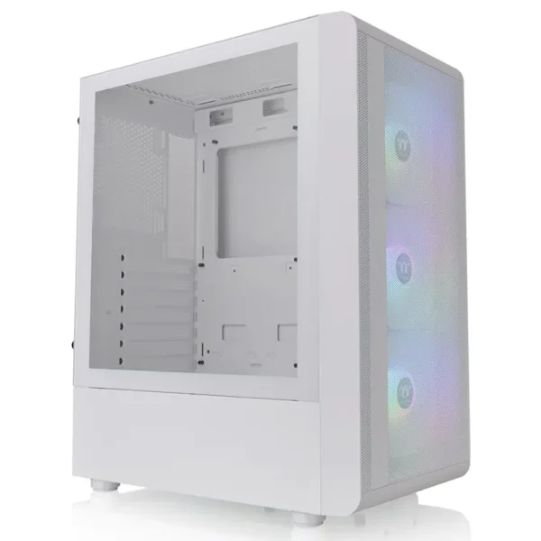 Gabinete Thermaltake S200 TG Snow, ATX, Sin Fuente, Vidrio Templado, 3 Fan 12 cm ARGB, Blanco