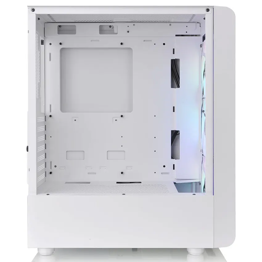 Gabinete Thermaltake S200 TG Snow, ATX, Sin Fuente, Vidrio Templado, 3 Fan 12 cm ARGB, Blanco