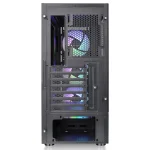 Gabinete Thermaltake S200 TG, ATX, Sin Fuente, Vidrio Templado, 3 Fan 12 cm ARGB, Negro