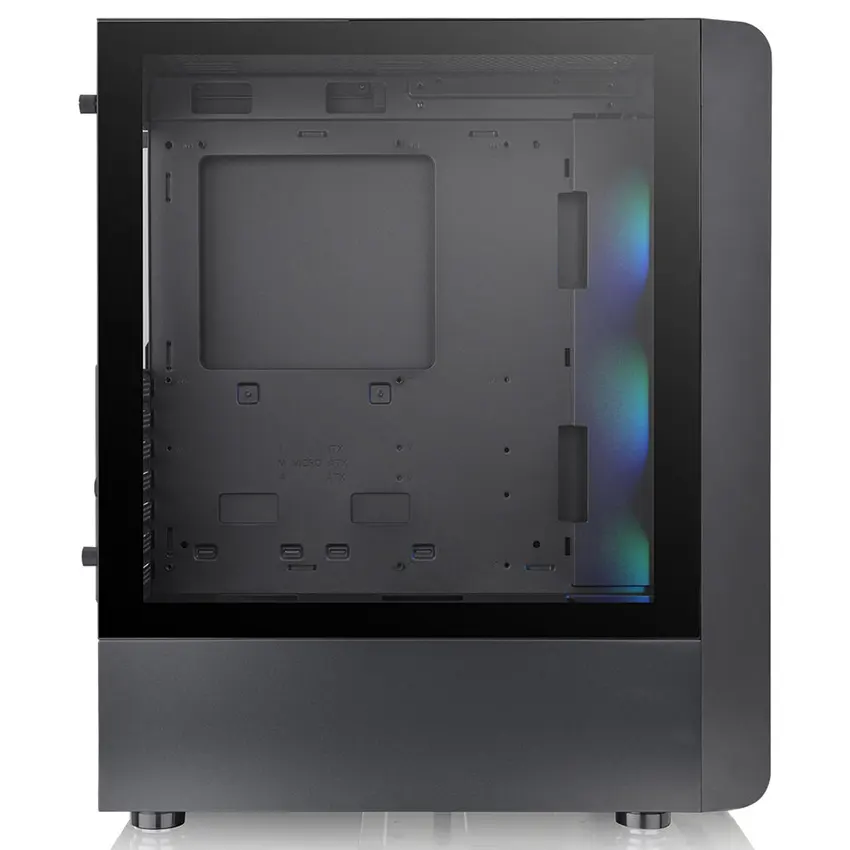 Gabinete Thermaltake S200 TG, ATX, Sin Fuente, Vidrio Templado, 3 Fan 12 cm ARGB, Negro