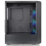 Gabinete Thermaltake S200 TG, ATX, Sin Fuente, Vidrio Templado, 3 Fan 12 cm ARGB, Negro