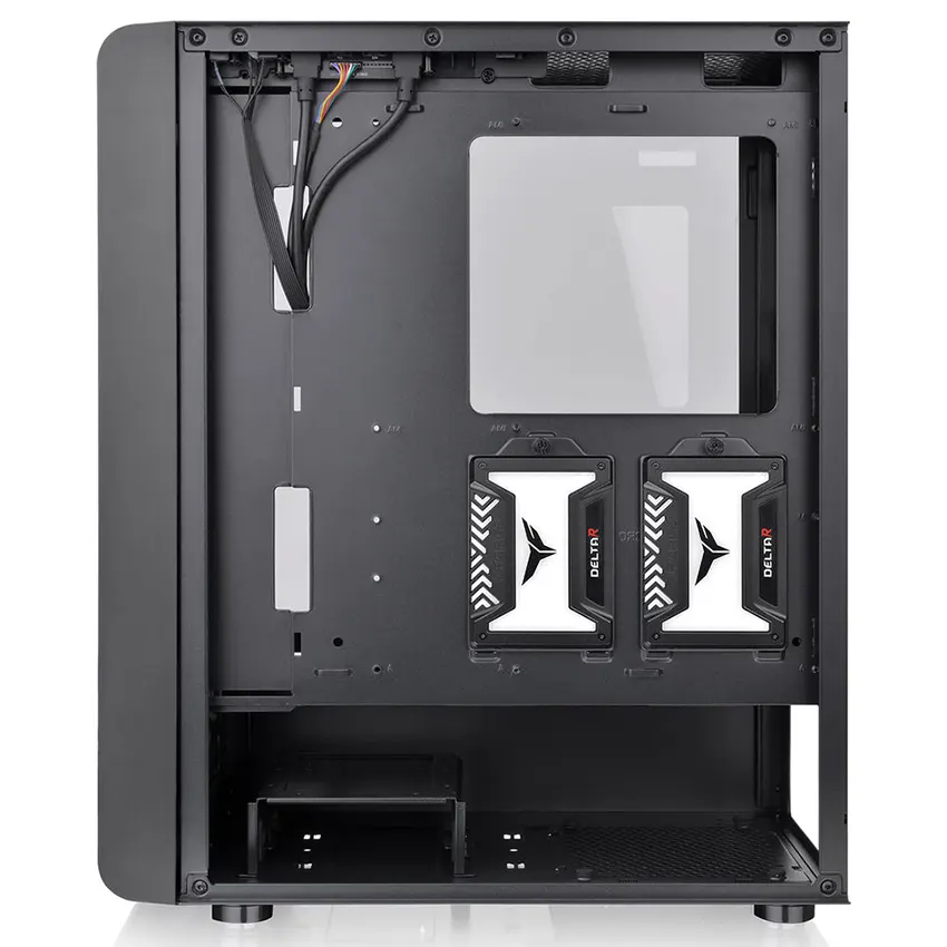 Gabinete Thermaltake S200 TG, ATX, Sin Fuente, Vidrio Templado, 3 Fan 12 cm ARGB, Negro