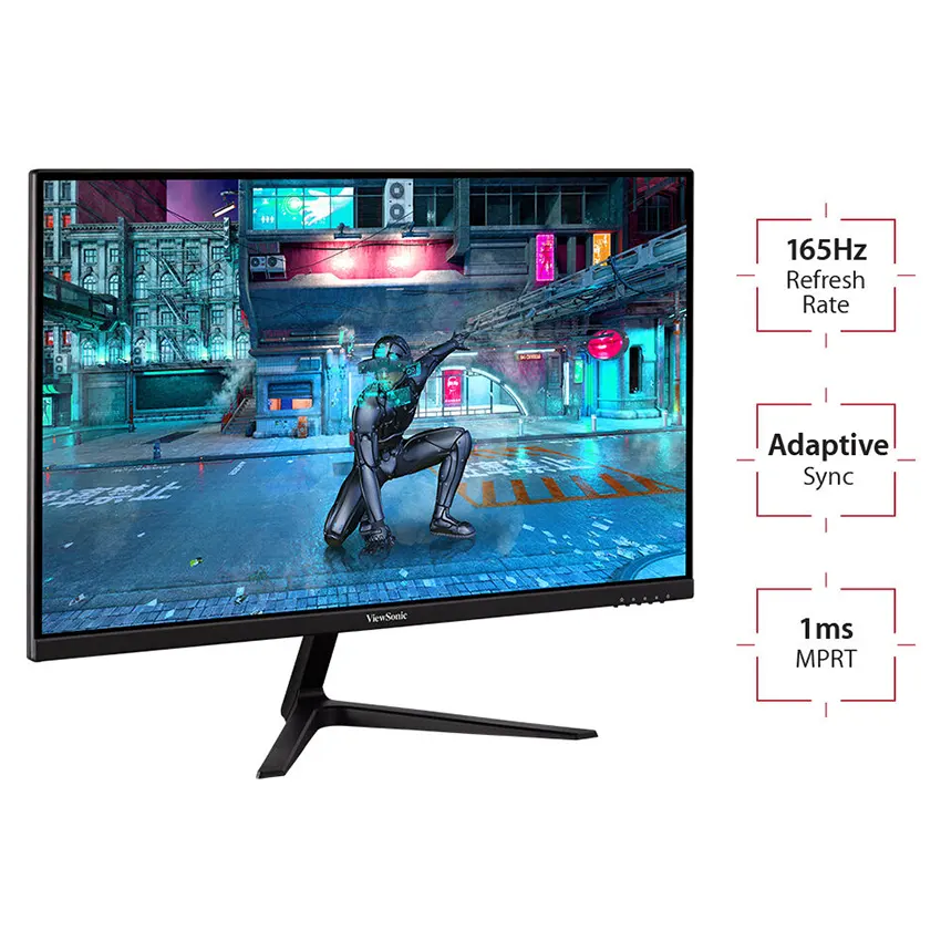 VX2718-P-MHD-10 Monitor Gamer ViewSonic VX2718-P-MHD, 27", 165Hz, VA, 1920x1080, 1ms, DisplayPort, HDMI, Adaptive-Sync