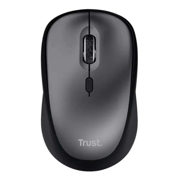 Mouse Inalámbrico Trust Yvi+, Ecológico, Silencioso, Negro