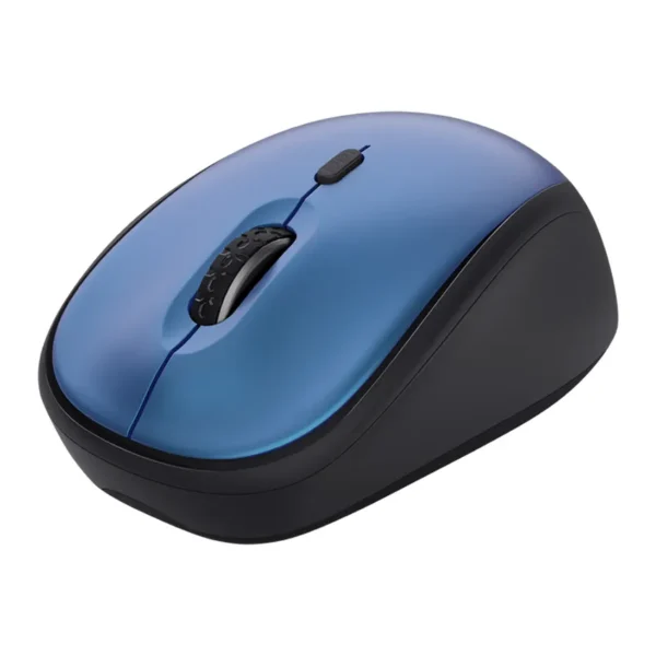 Mouse Inalámbrico Trust Yvi+, Ecológico, Silencioso, Azul