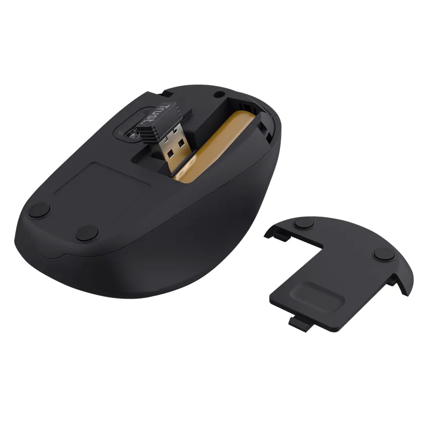 Mouse Inalámbrico Trust Yvi+, Ecológico, Silencioso, Azul Mouse Inalámbrico Trust Yvi+, Ecológico, Silencioso, Azul