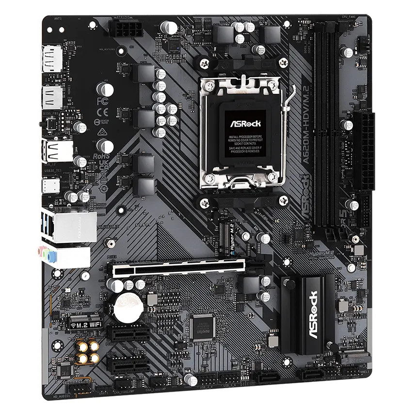 Motherboard ASRock A620M-HDV/M.2, DDR5, Socket AM5