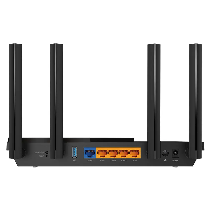 Router Wi-Fi TP-Link Archer AX55, AX3000, Doble banda, Negro