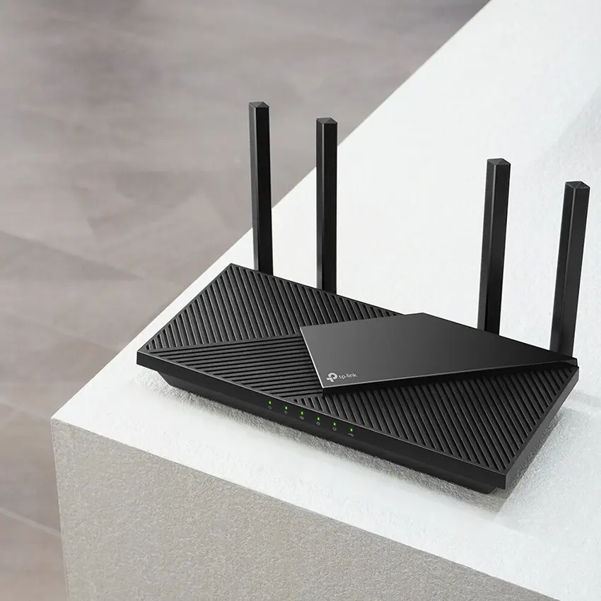 Router Wi-Fi TP-Link Archer AX55 Pro, AX3000, Doble WAN 1Gbps / 2.5Gbps, Doble banda, Negro