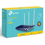Router Wi-Fi TP-Link Archer C20 W, AC750, Doble banda