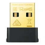 Adaptador USB Wi-Fi y Bluetooth 4.2 Archer T2UB Nano, AC600, Doble Banda