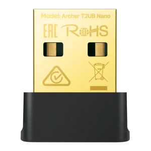 Adaptador USB Wi-Fi y Bluetooth 4.2 Archer T2UB Nano, AC600, Doble Banda