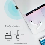 Adaptador USB Wi-Fi y Bluetooth 4.2 Archer T2UB Nano, AC600, Doble Banda