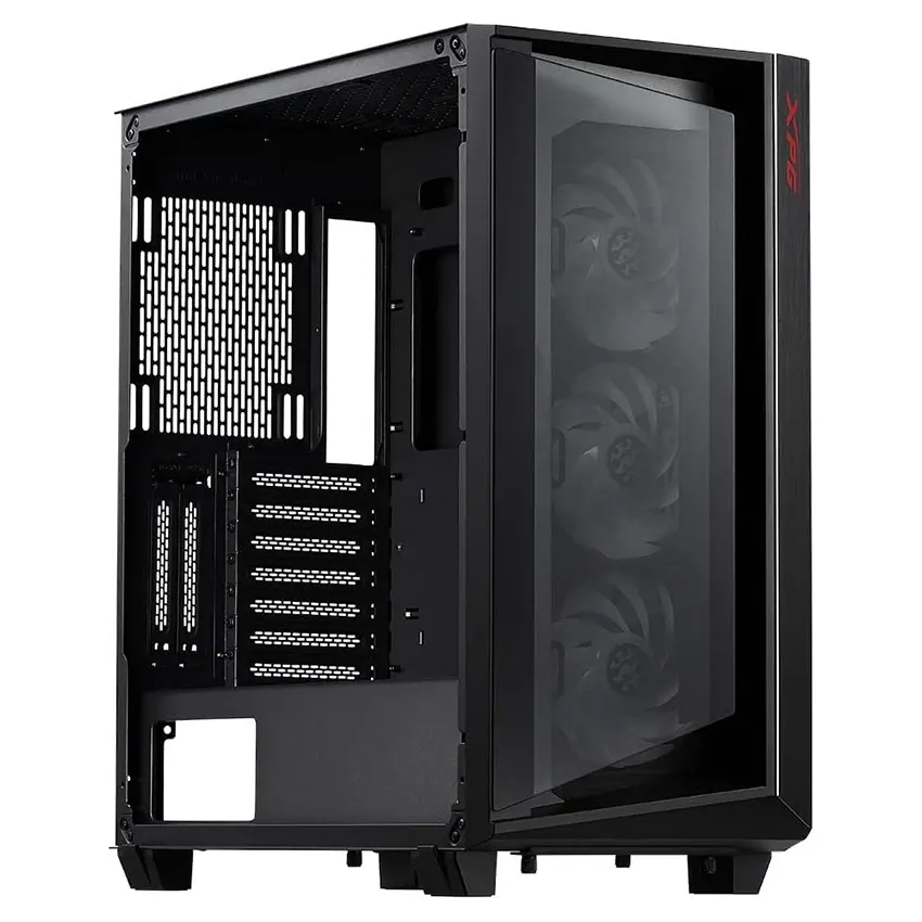 Gabinete ADATA XPG Cruiser, E-ATX, Sin Fuente, 2 Vidrios Templados, 3 Fan 12 cm ARGB, Negro