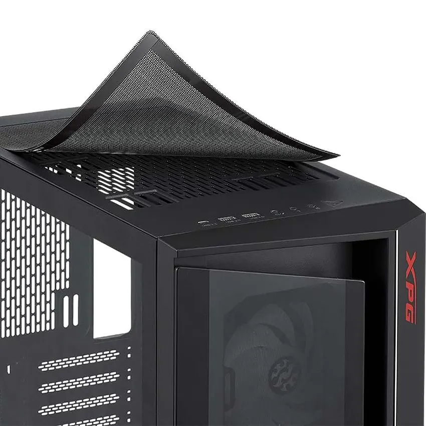 Gabinete ADATA XPG Cruiser, E-ATX, Sin Fuente, 2 Vidrios Templados, 3 Fan 12 cm ARGB, Negro