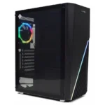 Gabinete Aureox LYNX V2 ARX 395G, ATX, Sin Fuente, Vidrio Templado, 1 Fan 12 cm ARGB, Negro