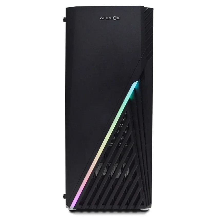 Gabinete Aureox LYNX V2 ARX 395G, ATX, Sin Fuente, Vidrio Templado, 1 Fan 12 cm ARGB, Negro Gabinete Aureox LYNX V2 ARX 395G, ATX, Sin Fuente, Vidrio Templado, 1 Fan 12 cm ARGB, Negro