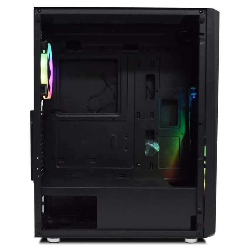 Gabinete Aureox LYNX V2 ARX 395G, ATX, Sin Fuente, Vidrio Templado, 1 Fan 12 cm ARGB, Negro Gabinete Aureox LYNX V2 ARX 395G, ATX, Sin Fuente, Vidrio Templado, 1 Fan 12 cm ARGB, Negro