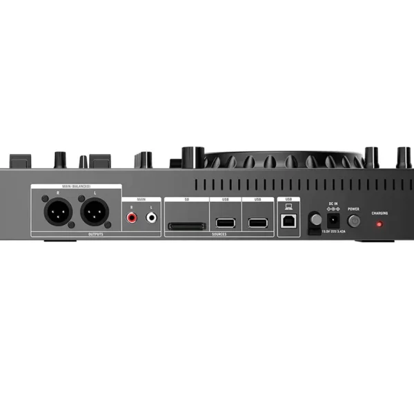 Controlador Numark Mixstream Pro Go Todo en Uno con Wi-Fi, Amazon Music, Alimentado por batería