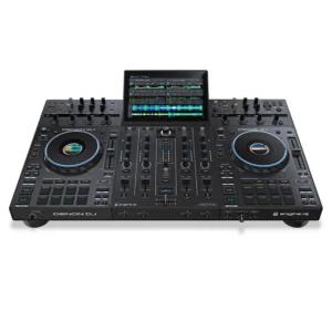 Controlador Denon DJ Prime 4+ Todo en Uno con Pantalla Táctil, Amazon Music