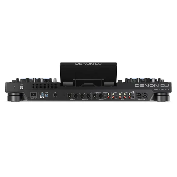 Controlador Denon DJ Prime 4+ Todo en Uno con Pantalla Táctil, Amazon Music