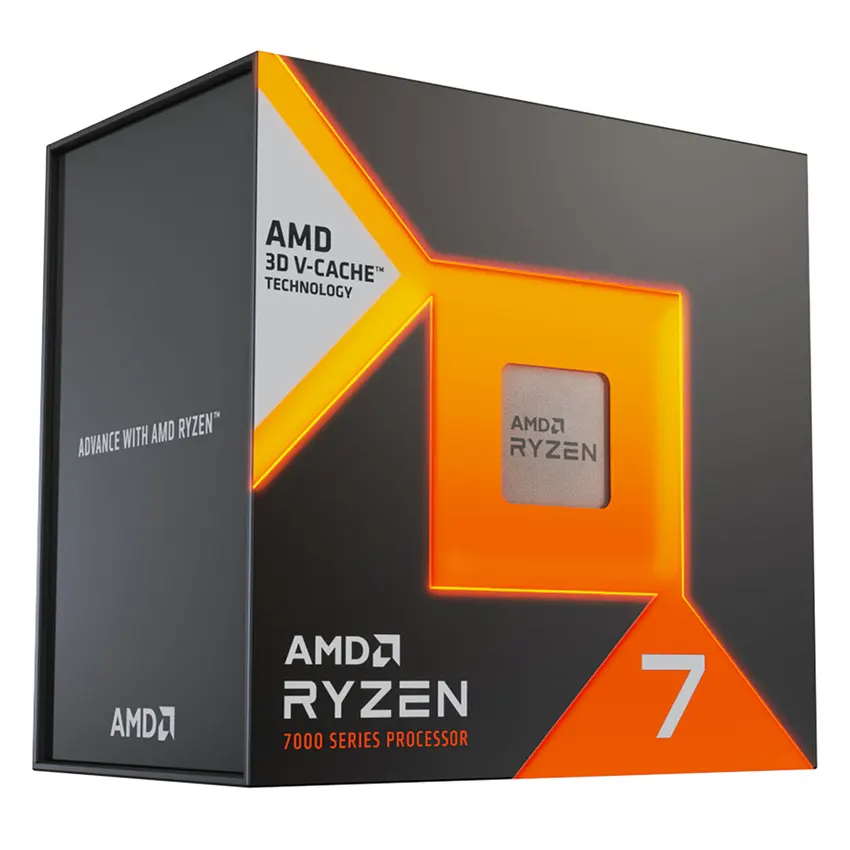 Procesador AMD Ryzen 7 X3D, Radeon, Sin cooler/disipador, Socket AM5, BOX Procesador AMD Ryzen 7 X3D, Radeon, Sin cooler/disipador, Socket AM5, BOX