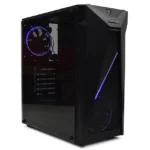 Gabinete Aureox SCULPTOR ARX 380G, ATX, Sin Fuente, Vidrio Templado, 2 Fan 12 cm ARGB, Negro