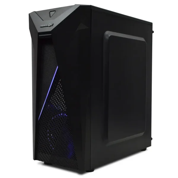 Gabinete Aureox SCULPTOR ARX 380G, ATX, Sin Fuente, Vidrio Templado, 2 Fan 12 cm ARGB, Negro