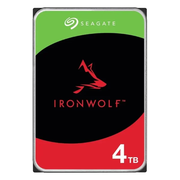 Disco Interno NAS Seagate IronWolf 4TB SATA3 5400rpm 256MB Cache 3.5" (CMR)