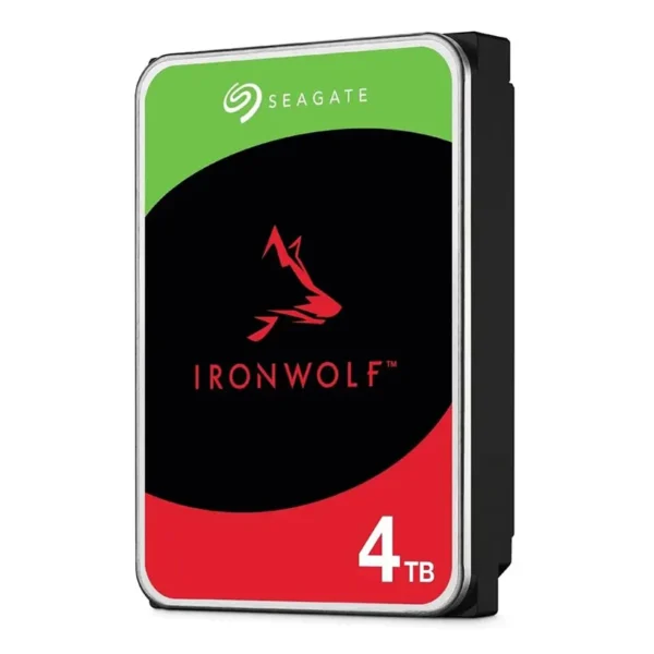 Disco Interno NAS Seagate IronWolf 4TB SATA3 5400rpm 256MB Cache 3.5" (CMR)