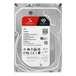 Disco Interno NAS Seagate IronWolf 4TB SATA3 5400rpm 256MB Cache 3.5" (CMR)