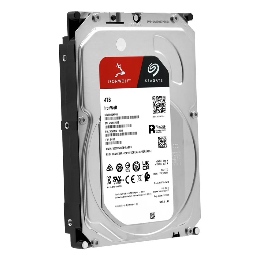 Disco Interno NAS Seagate IronWolf 4TB SATA3 5400rpm 256MB Cache 3.5" (CMR) Disco Interno NAS Seagate IronWolf 4TB SATA3 5400rpm 256MB Cache 3.5" (CMR)